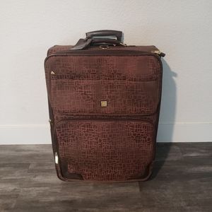 Chocolate | DVF | Signature Logo L Luggage